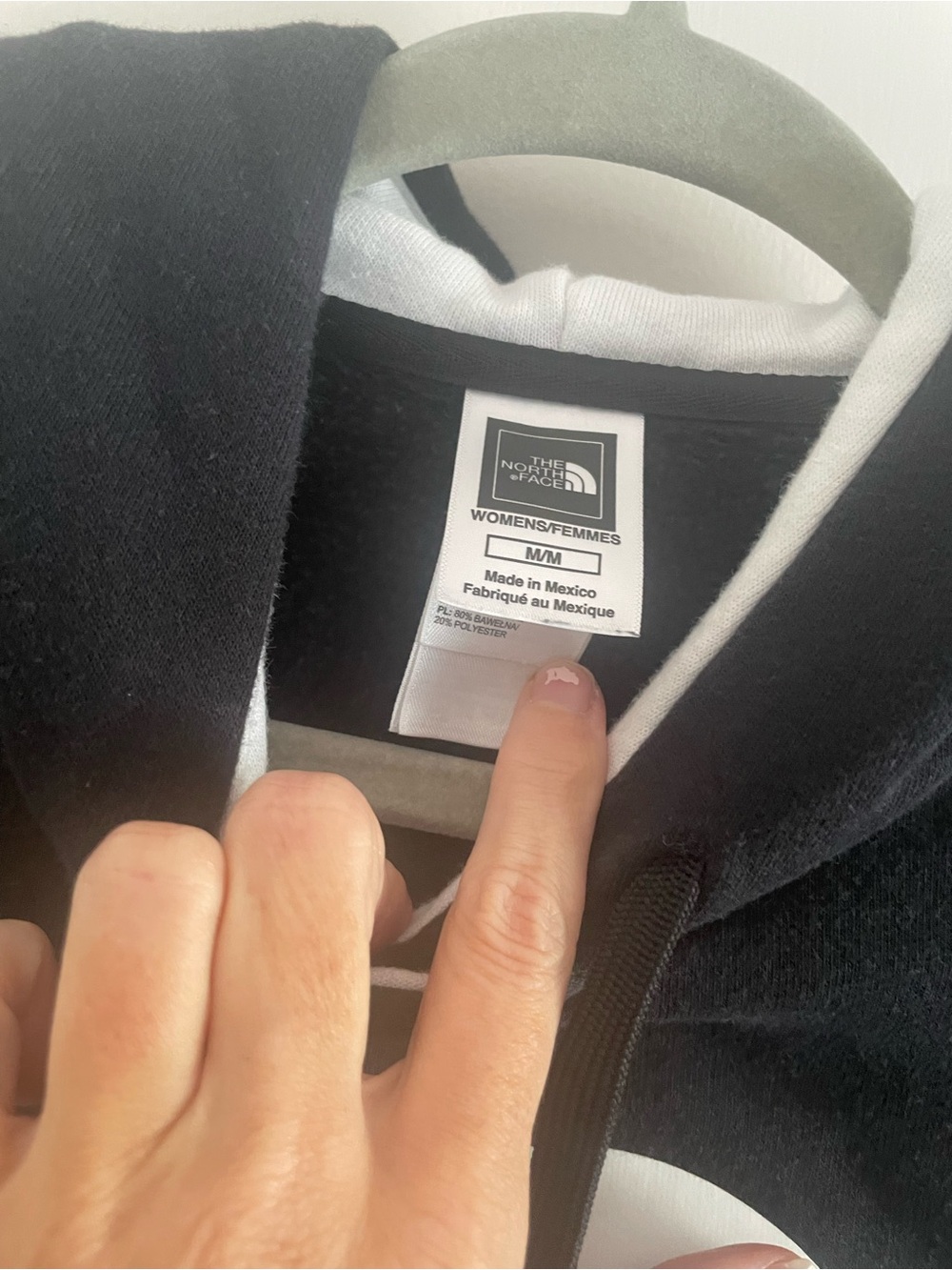 The North Face Half Dome Hoodie Black Women's M - Picture 2 of 6